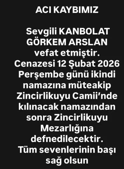 Celil Nalçakandan duygulandıran paylaşım Kanbolat Görkem Arslanla olan son mesajlarını yayımladı: Bana bunu nasıl yaparsın