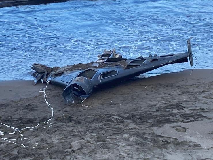 Sahilde İHA alarmı Ekipler seferber oldu, kriminal incelemeye alındı