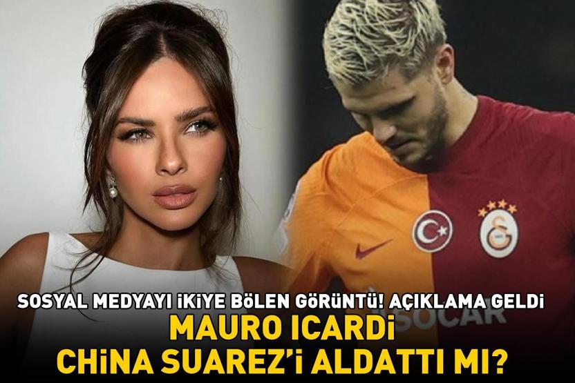 Galatasarayın yıldızı Mauro Icardi, China Suarezi aldattı mı Torreiranın yıldönümü partisinden şoke eden imge Açıklama geldi