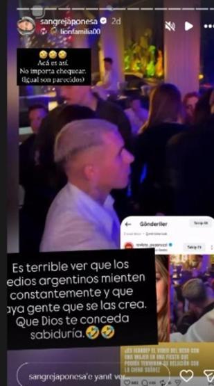 Galatasarayın yıldızı Mauro Icardi, China Suarezi aldattı mı Torreiranın yıldönümü partisinden şoke eden imge Açıklama geldi