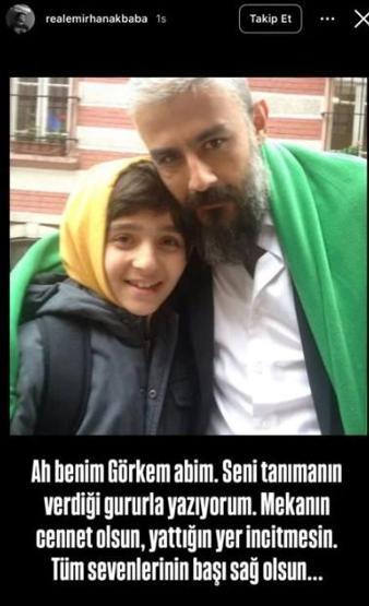  Kanbolat Görkem Arslan Bugün Son Yolculuğuna Uğurlanıyor