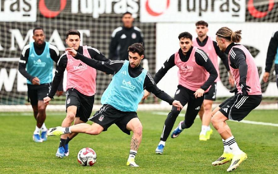 Beşiktaş’ta Başakşehir mesaisi sürüyor