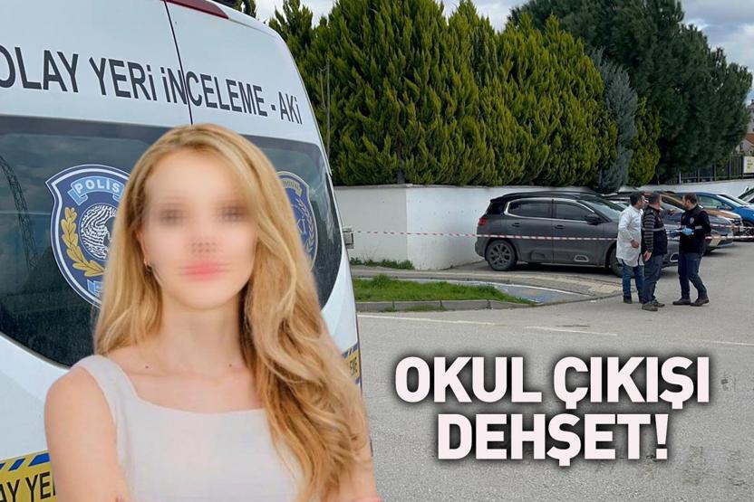 Okul çıkışı dehşet Genç öğretmene eski sevgili kurşunu