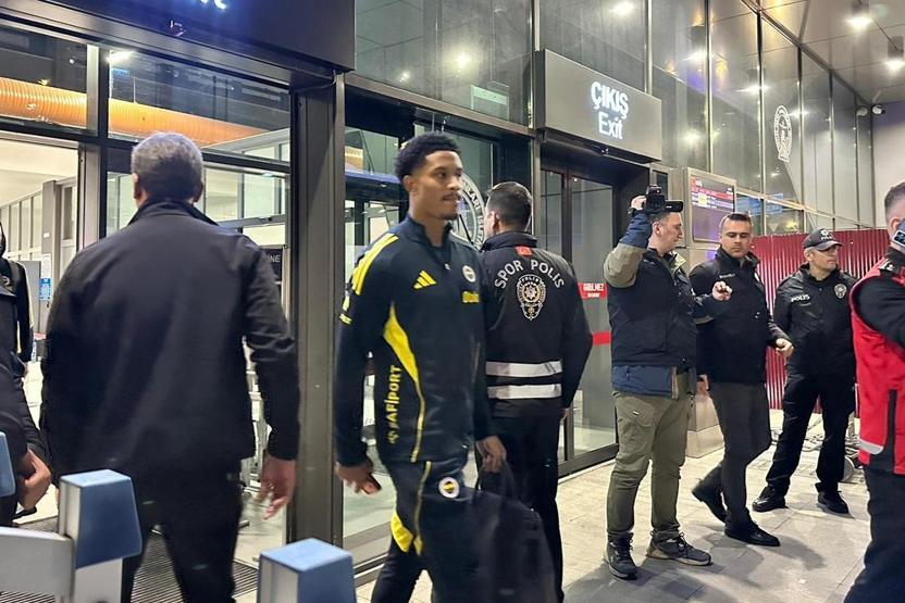 Fenerbahçe kafilesi, Trabzon’da