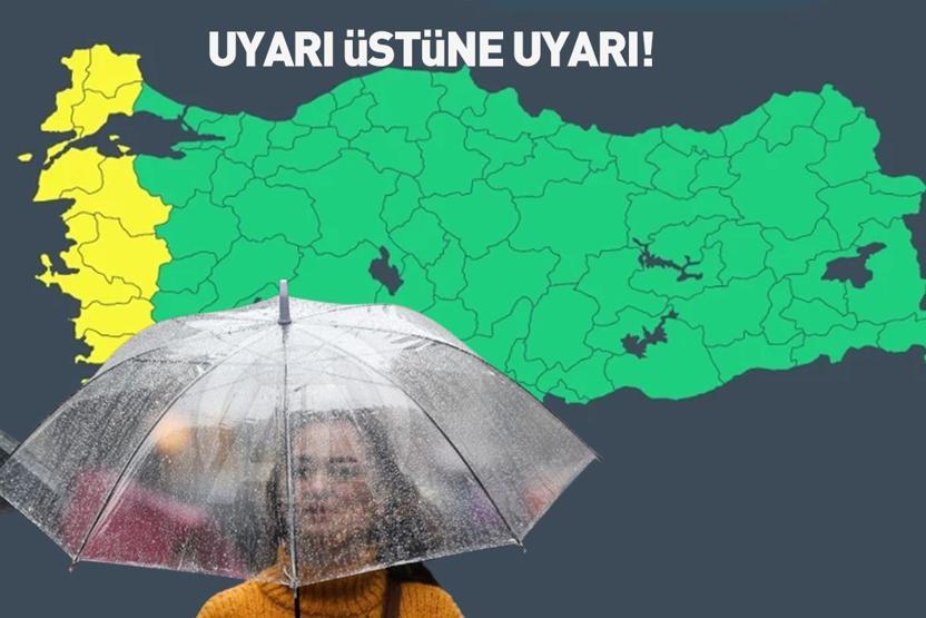 UYARI ÜSTÜNE UYARI Yeni hafta da hava nasıl olacak Meteoroloji ve Orhan Şen açıkladı