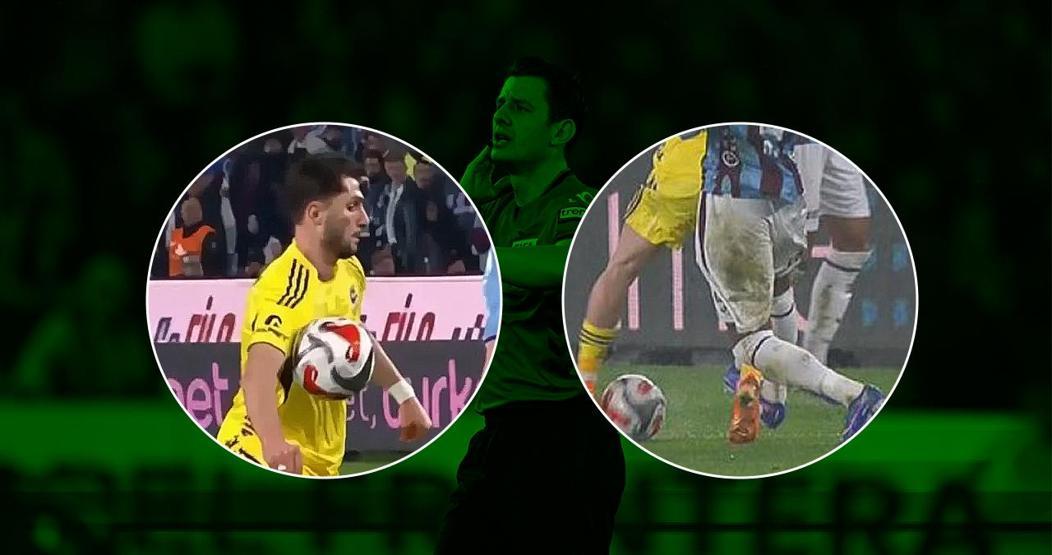 Trabzonspor - Fenerbahçe maçındaki hakem kararları incelendi: Golden önce faul var mı