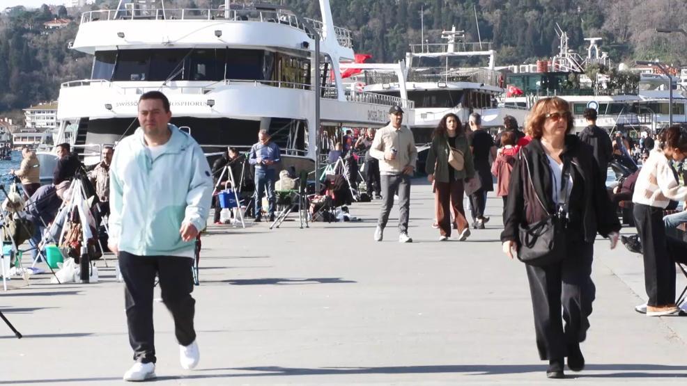 İstanbulda yaz görünümlü şubat