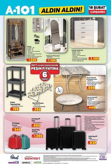 A101 19 ŞUBAT AKTÜEL KATALOĞU: Bu Hafta A101 Aldın Aldın Aktüel Kataloğunda Neler Var