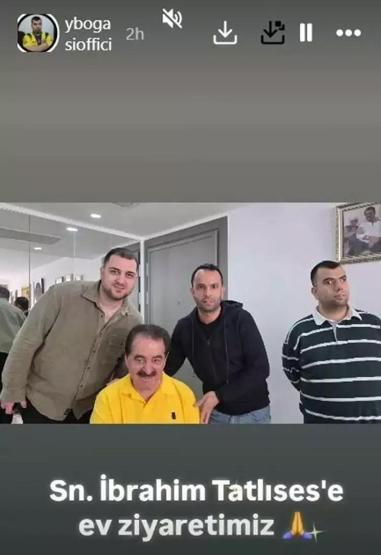 Sürpriz Ziyaret Kadiköy Boğası İle İbrahim Tatlıses Bir Araya Geldi