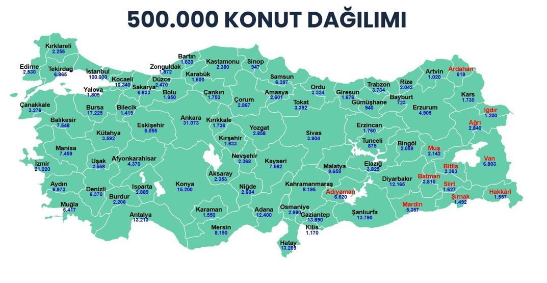 GÜNCEL TOKİ KURA TAKVİMİ İL İL | 18-22 Şubat haftasında hangi illerde kura çekilecek Yeni haftanın kura takvimi…