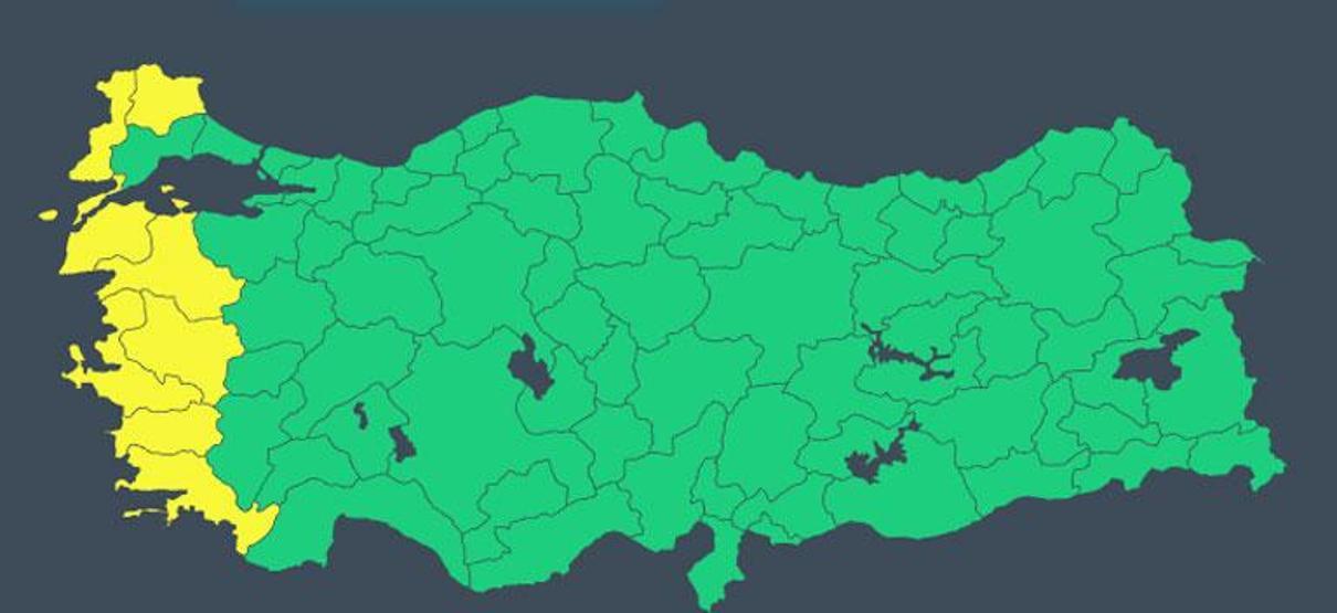 Meteoroloji’den son dakika uyarısı: Bu illerde şiddetli yağış ve fırtına bekleniyor
