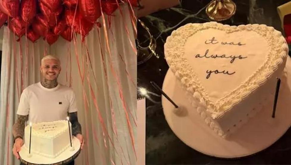 Mauro Icardinin Yeni Yaş Kutlamasında Dikkat Çeken Detay