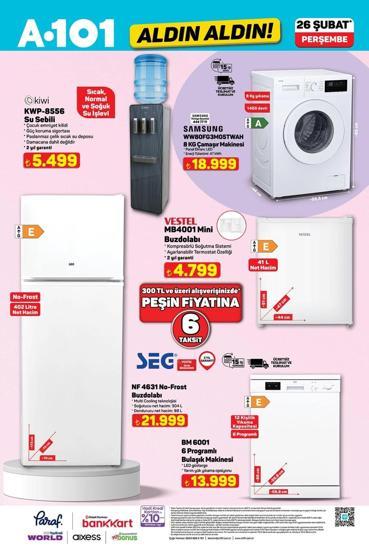 26 Şubat A101 Aktüel Kataloğu Yayında A101 Bu Hafta Ne Getiriyor Tiny House, Motosiklet, TV ve Mutfak Ürünlerinde Büyük Kampanya 26 Şubat Perşembe Aldın Aldın İndirimi Yine Dolu Dolu