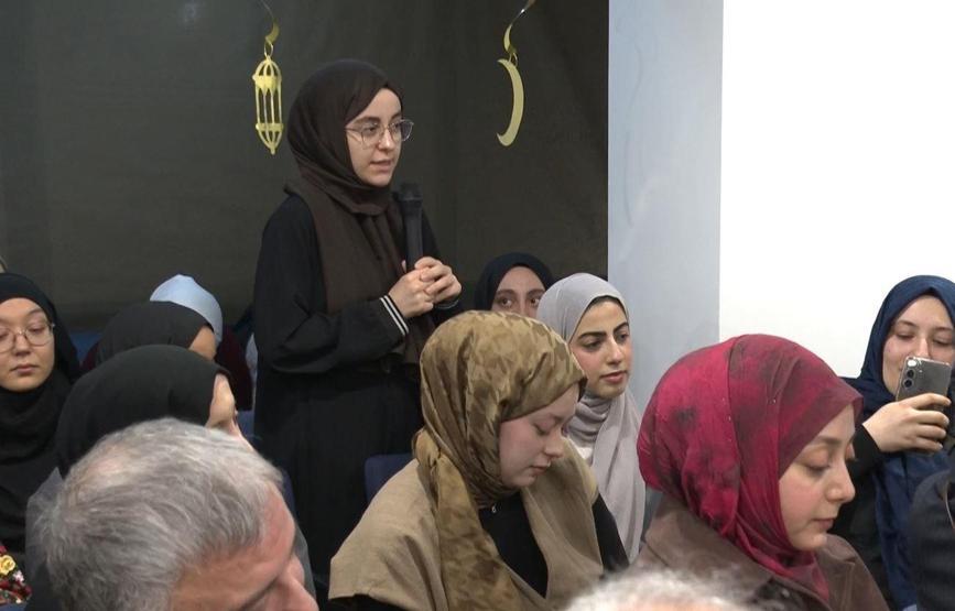 Cumhurbaşkanı Erdoğan üniversite öğrencileri ile bir araya geldi