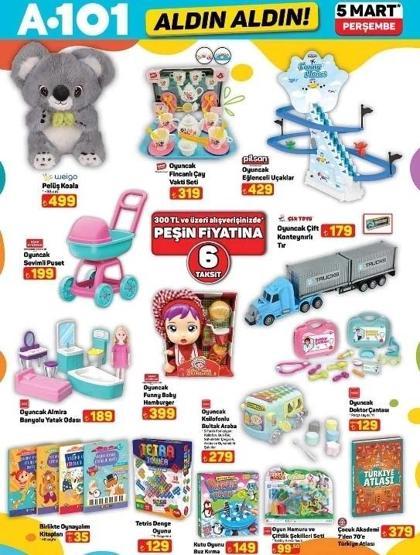 A101 5 MART ALDIN ALDIN AFİŞİ TAMAMI: A101de bu hafta neler var Midi fırın, overlok makinesi, aynalı makyaj masası A101de...