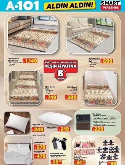 A101 5 MART ALDIN ALDIN AFİŞİ TAMAMI: A101de bu hafta neler var Midi fırın, overlok makinesi, aynalı makyaj masası A101de...