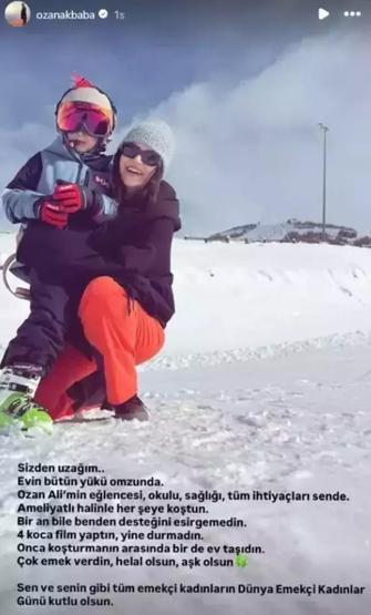 Uzak Şehir’in Yıldızı Ozan Akbaba 8 Martta Gönülleri Isıttı Eşine ve Emekçi Kadınlara Anlamlı Kutlama