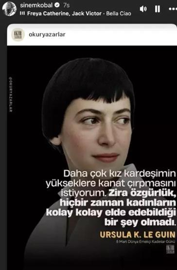 Ünlü isimlerden 8 Mart Dünya Kadınlar Günü Paylaşımı