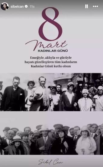 Ünlü isimlerden 8 Mart Dünya Kadınlar Günü Paylaşımı