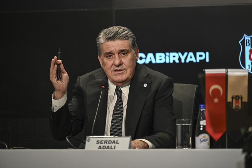 Beşiktaş Başkanı Serdal Adalıdan, Galatasaray derbisi sonrası TFFye çıkarma