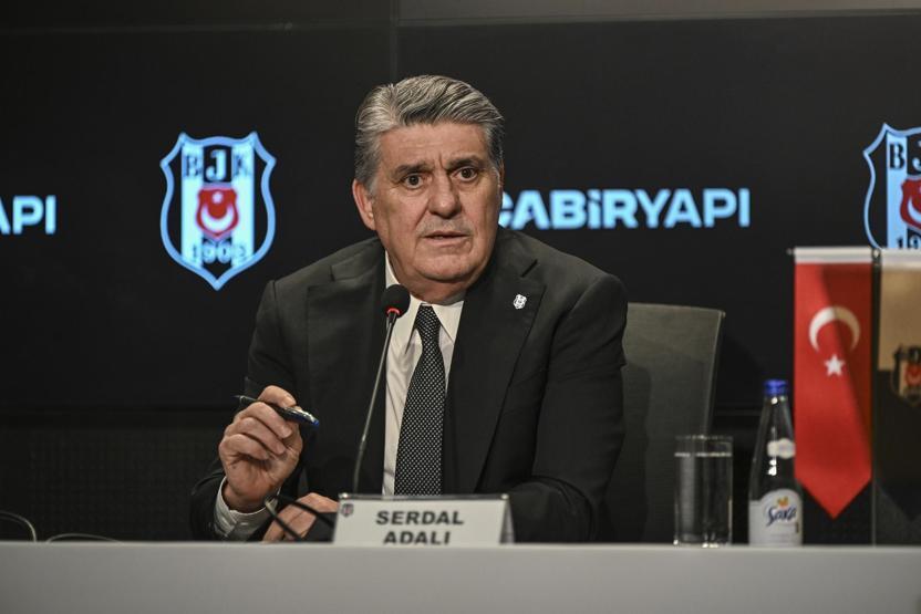 Beşiktaş Başkanı Serdal Adalıdan, Galatasaray derbisi sonrası TFFye çıkarma