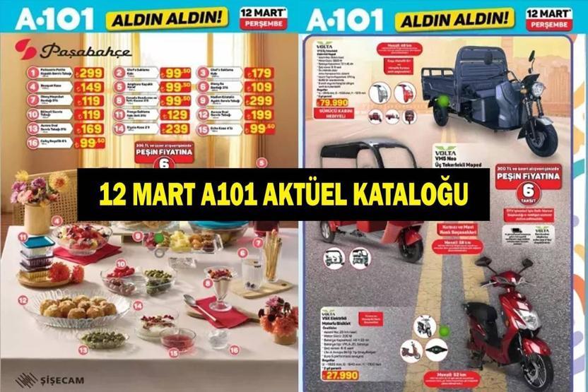 A101 Aktüel 12 Mart Kataloğu Yayında Aldın Aldın Fırsatlarında Motorlu Bisiklet ve Daha Fazlası İşte A101 12 Mart Aktüel Kataloğu