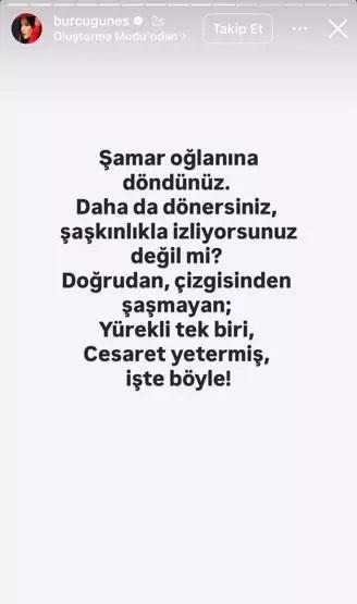 AMAN BURCU GÜNEŞ DUYMASIN Demet Akalına Gülşen sürprizi
