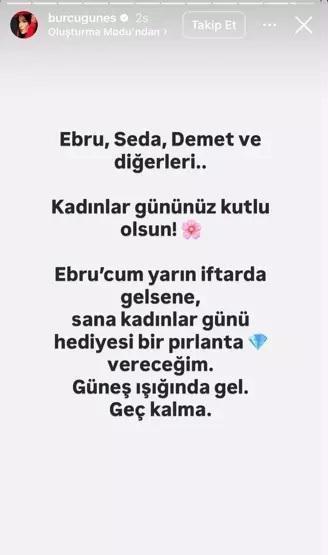 AMAN BURCU GÜNEŞ DUYMASIN Demet Akalına Gülşen sürprizi