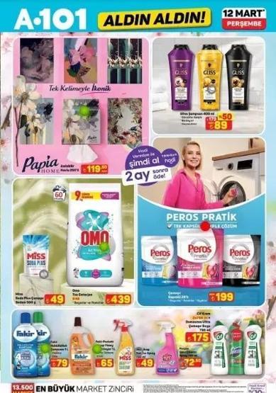 A101 12 MART PERŞEMBE AKTÜEL ÜRÜNLER KATALOĞU: A101de gelecek hafta neler var