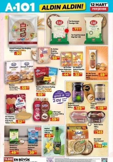 A101 12 MART PERŞEMBE AKTÜEL ÜRÜNLER KATALOĞU: A101de gelecek hafta neler var