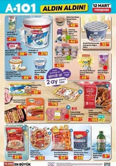 A101 12 MART PERŞEMBE AKTÜEL ÜRÜNLER KATALOĞU: A101de gelecek hafta neler var