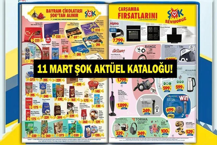 ŞOK AKTÜEL 11 MART: ŞOK Market Aktüel Kataloğunda Bu Hafta Neler Var Ramazan Bayramı İndirimi Var Mı İşte Şok Aktüel 11 Mart Çarşamba Kataloğu