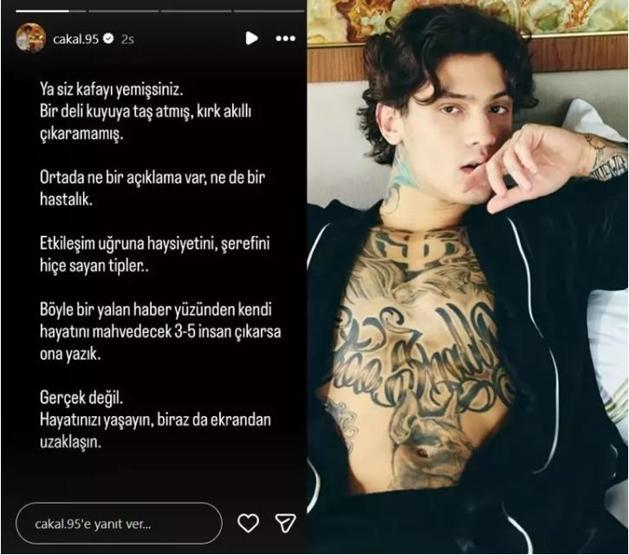 Rapçi Çakal’dan hakkında çıkan iddialara sert yanıt: “Böyle bir şey yok”
