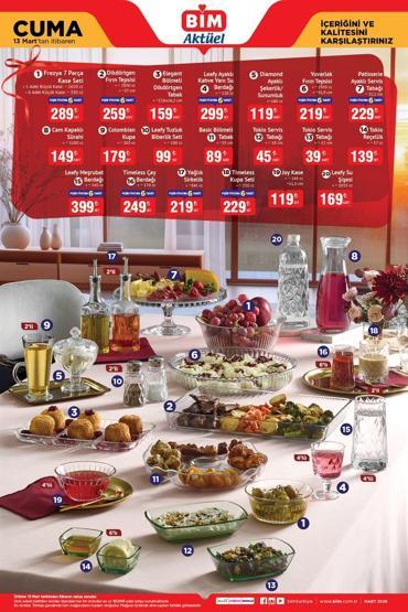 BİM 13 MART AKTÜEL KATALOĞU: BİM Cuma İndirimli Aktüel Ürünler Neler Cep Telefonu, Sürahi Blender, Tanklı Yazıcı, Dijital Çay Makinesi, Mantar Masa Lambası Yarın Satışta...
