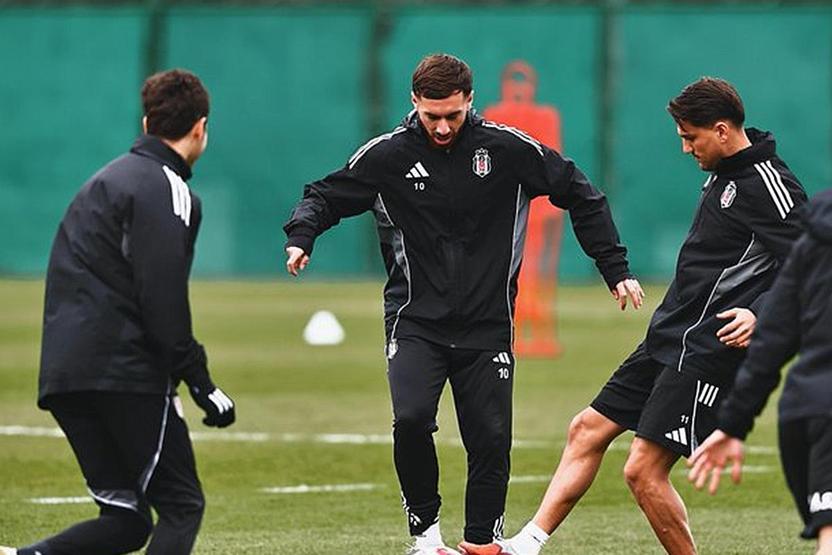 Beşiktaş’ta Gençlerbirliği mesaisi sürüyor