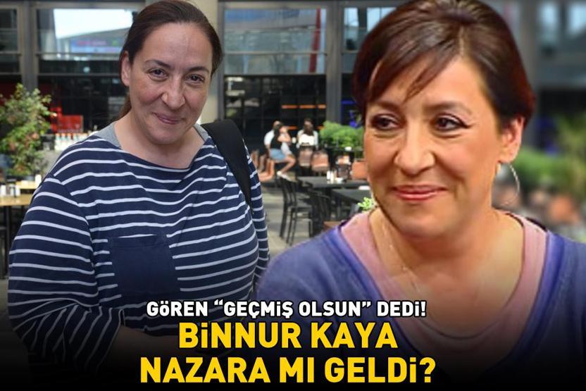 Avrupa Yakasının Şahikası Binnur Kaya nazara mı geldi Muhabirin Geçmiş olsun sözlerine bakın ne yanıt verdi