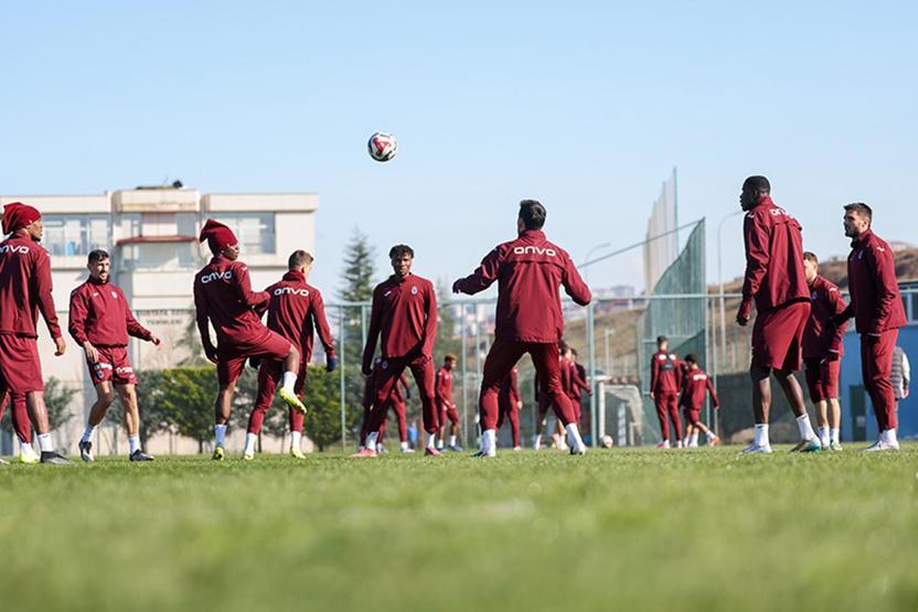 Trabzonspor, Çaykur Rizespor maçına hazırlanıyor