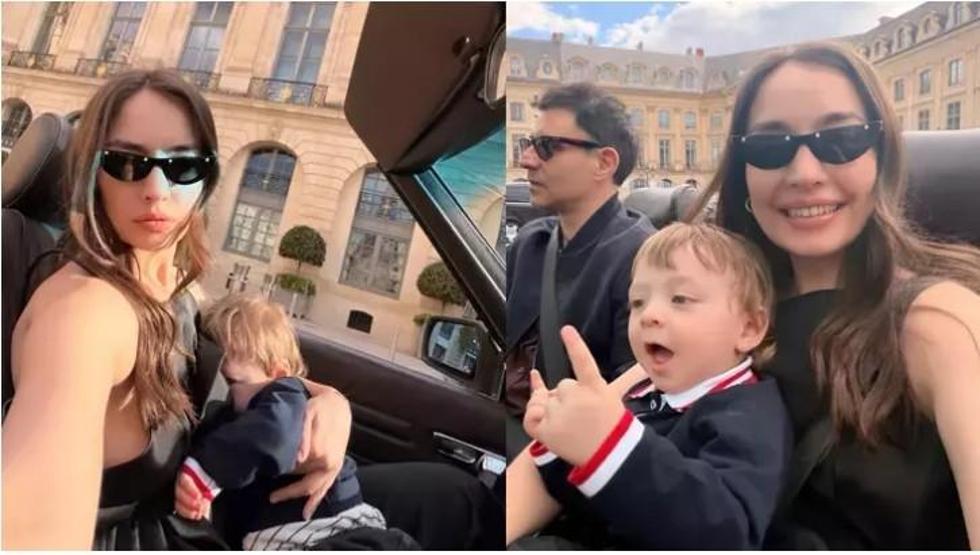 Zeynep Tuğçe Bayat ve Cansel Elçin’den mutluluk dolu aile pozu