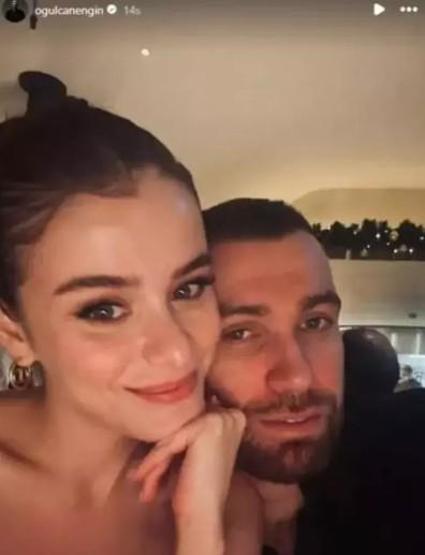 Oğulcan Engin ve İlayda Alişan’dan romantik Londra pozu
