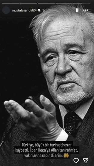 Ünlü isimlerden İlber Ortaylıya veda Aralarında kimler yok ki: Gülben Ergen, Demet Akalın, Sinan Akçıl... NUR İÇİNDE YATSIN