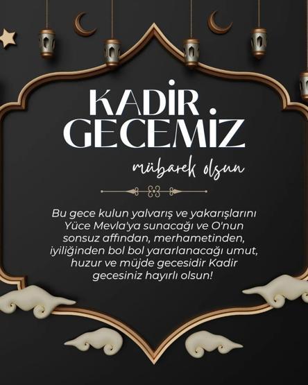 KADİR GECESİ MESAJLARI 2026: Aileye, Eşe, Sevgiliye ve Arkadaşlara Gönderilecek Dualı, Sureli, Hadisli, En Güzel, Anlamlı, Duygusal ve Resimli Kadir Gecesi Mesajları ve Kandil Sözleri