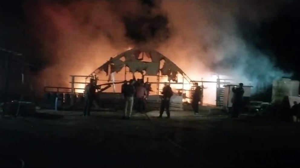 Bursadaki çiftlikte korkunç yangın 580 hayvan öldü