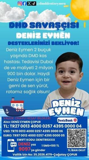 DMDli Deniz Eymenin babası: Tek dileğimiz koştuğunu görmek