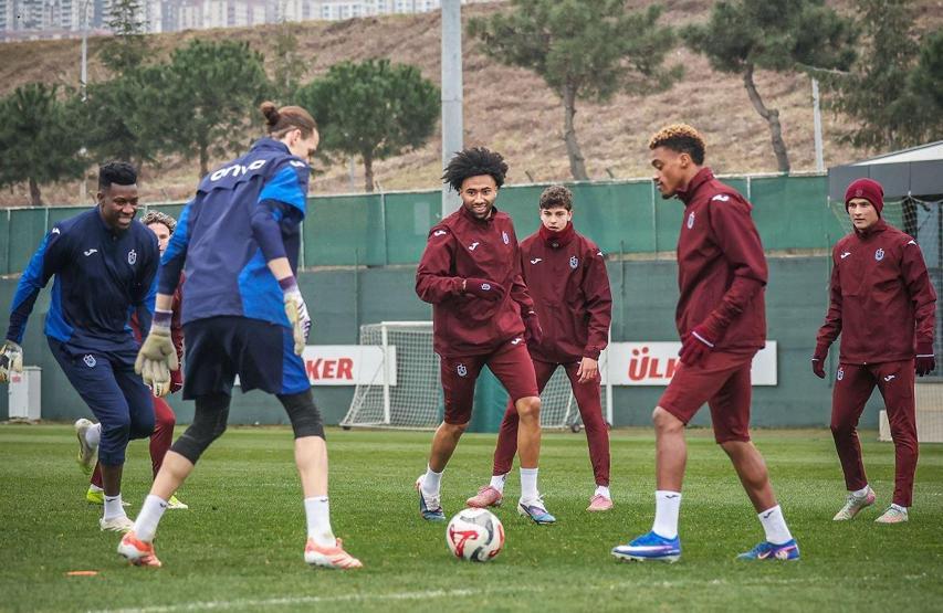 Trabzonspor, Eyüpspor maçına hazırlanıyor