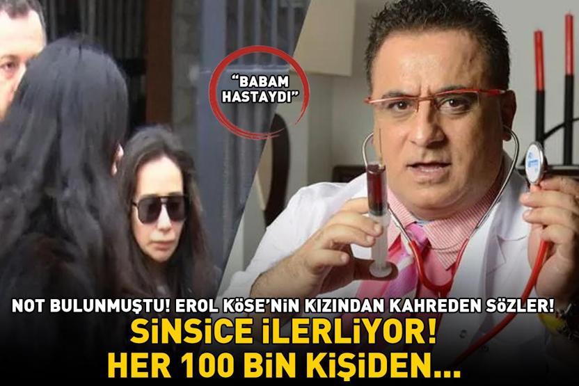 Not bulunmuştu Erol Kösenin kızı Dijan Köseden kahreden sözler ALS sinsice ilerliyor Her 100 bin kişiden 2 ila 6sında görülüyor