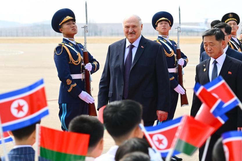 Belarus Cumhurbaşkanı Lukaşenkodan Kuzey Koreye ilk resmi ziyaret