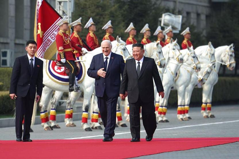 Belarus Cumhurbaşkanı Lukaşenkodan Kuzey Koreye ilk resmi ziyaret