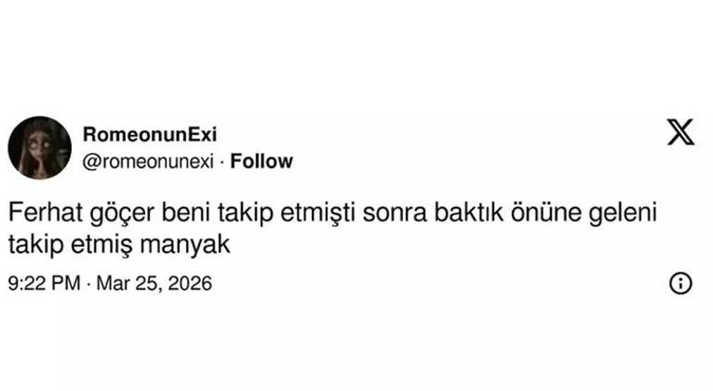 Ferhat Göçerden sert yanıt O yorumu görünce sinirlendi: Kibir budalaları