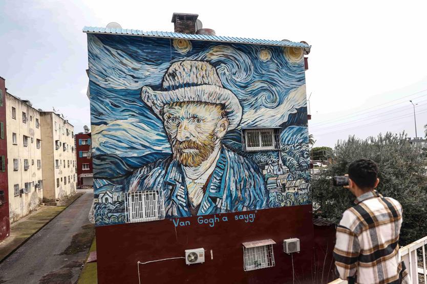 Toroslar’da açık hava müzesi Binalar sanatla yeniden doğdu
