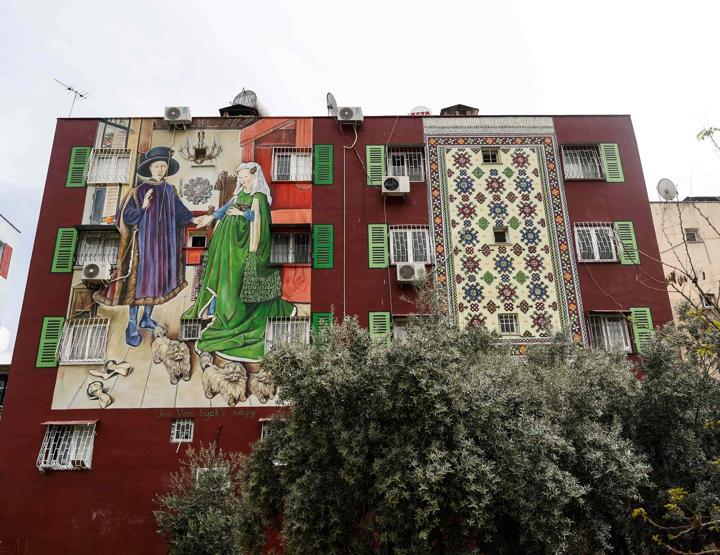 Toroslar’da açık hava müzesi Binalar sanatla yeniden doğdu